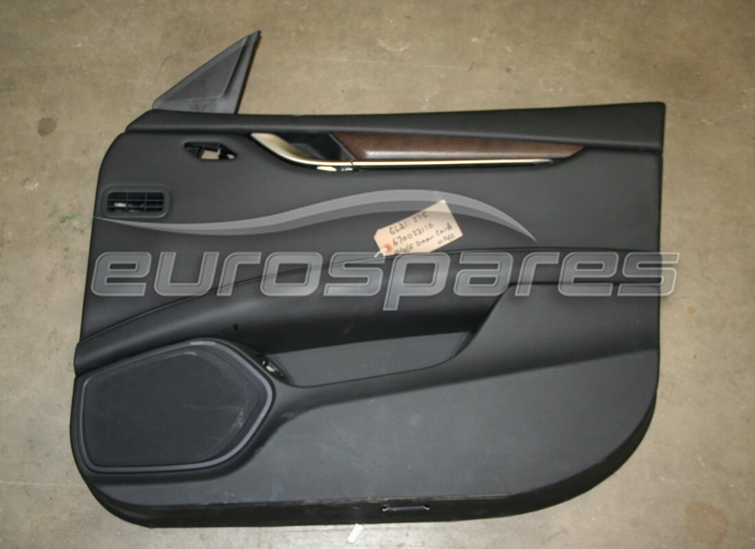 USED Maserati CPL FRONT RH DOOR PANEL (BLACK) . PART NUMBER 670023110 (1)