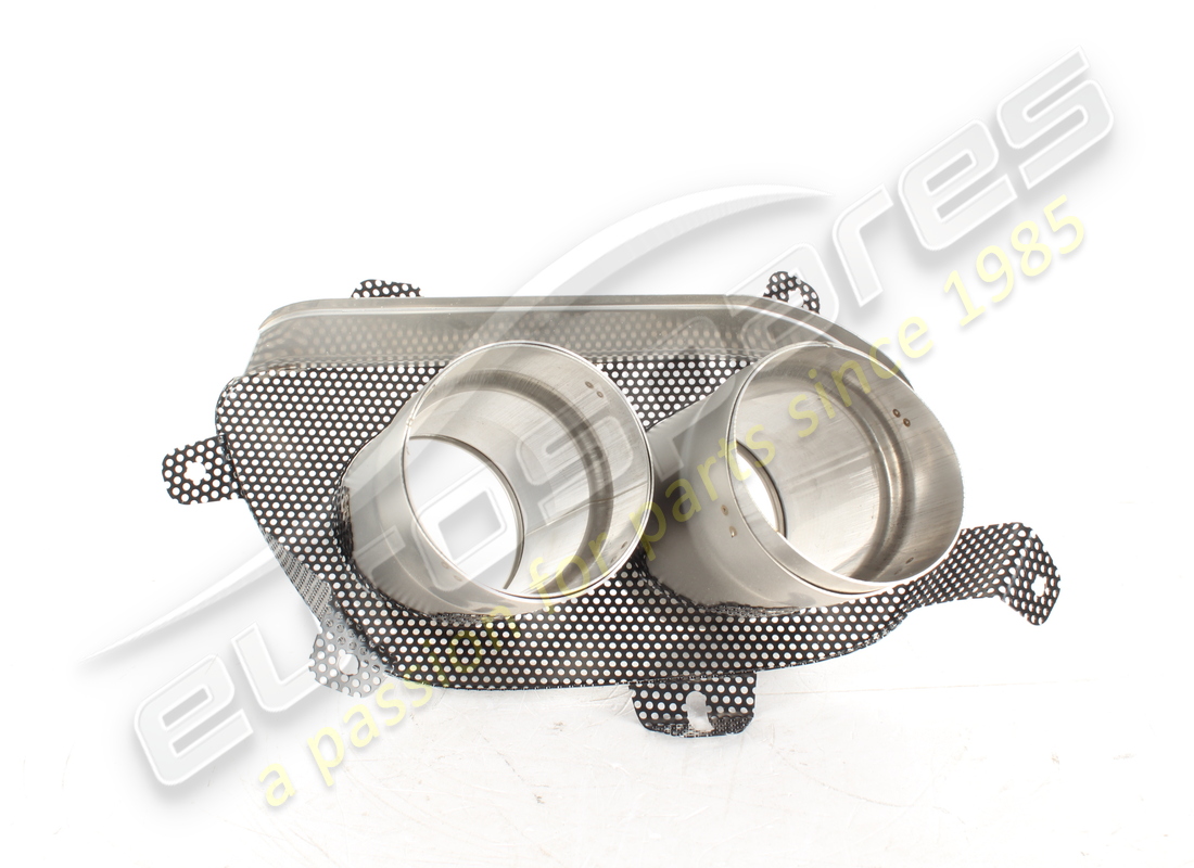 NEW FERRARI LH TAILPIPES WITH MESH. PART NUMBER 88768500 (2) new ferrari lh tailpipes with mesh. part number 88768500 (2)