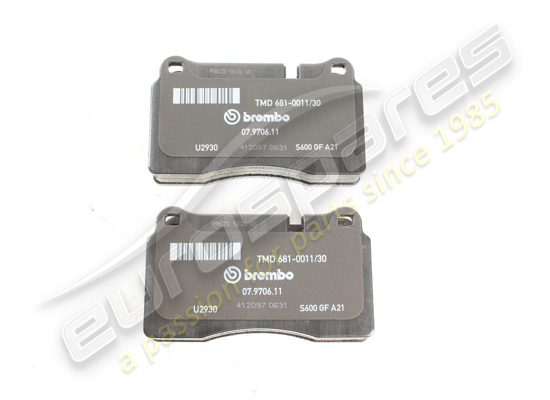 new maserati rear pad set. part number 673010324 (2)