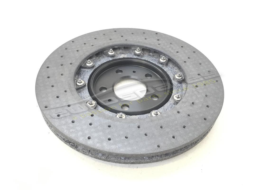 NEW LAMBORGHINI CERAMIC BRAKE DISC. PART NUMBER 4S0615601A (1) new lamborghini ceramic brake disc. part number 4s0615601a (1)