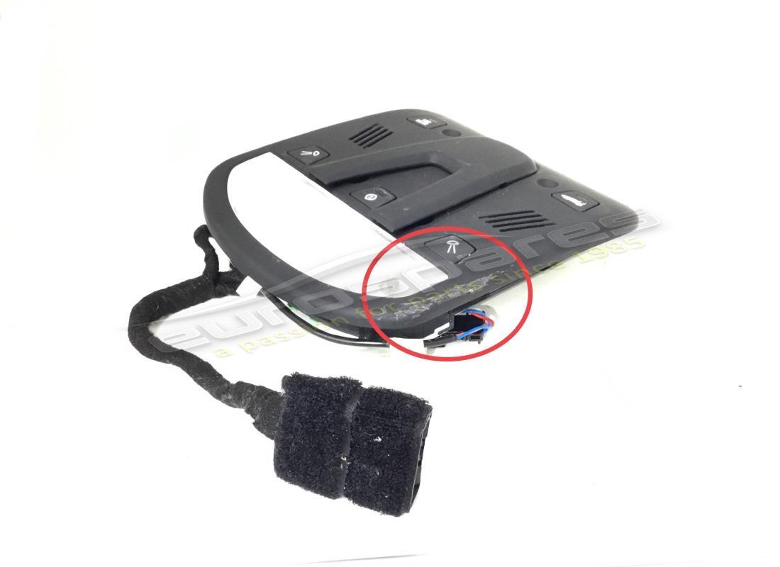 USED FERRARI CABIN LIGHT UNIT. PART NUMBER 309930 (1) used ferrari cabin light unit. part number 309930 (1)