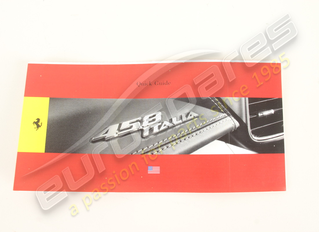 NEW FERRARI QUICK GUIDE. PART NUMBER 84259500 (1) new ferrari quick guide. part number 84259500 (1)