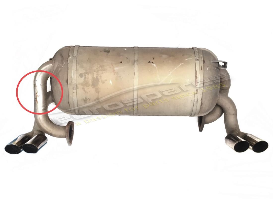USED FERRARI SILENCER. PART NUMBER 131524 (1) used ferrari silencer. part number 131524 (1)