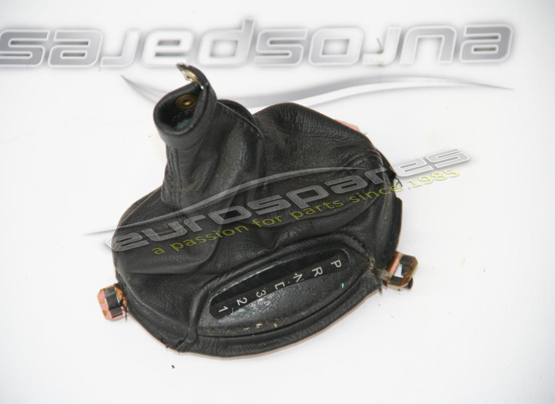 USED Maserati GEARSHIFT LEVER BOOT ASSEMBLY . PART NUMBER 9810014.. (1)
