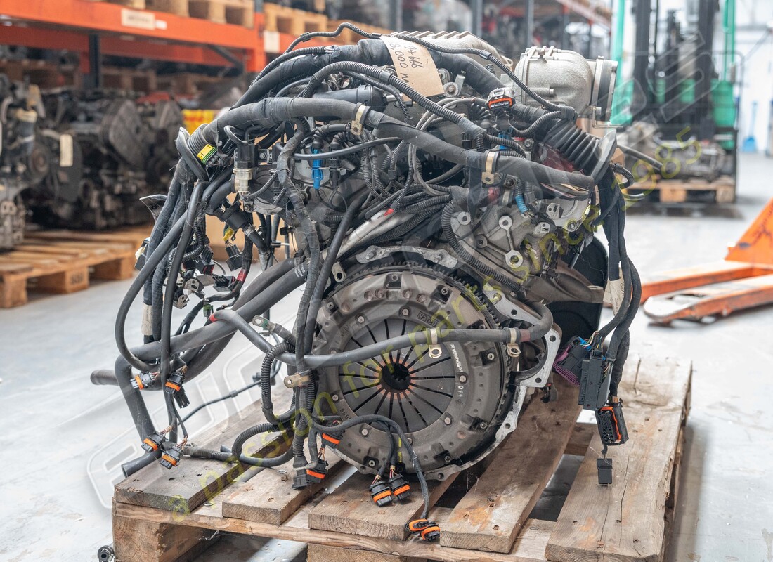 USED FERRARI 575M ENGINE. PART NUMBER 194666 (3) used ferrari 575m engine. part number 194666 (3)