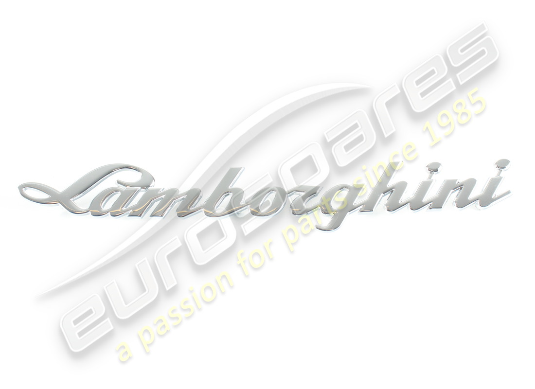 NEW LAMBORGHINI NAME BADGE. PART NUMBER 4T0853742B (1) new lamborghini name badge. part number 4t0853742b (1)