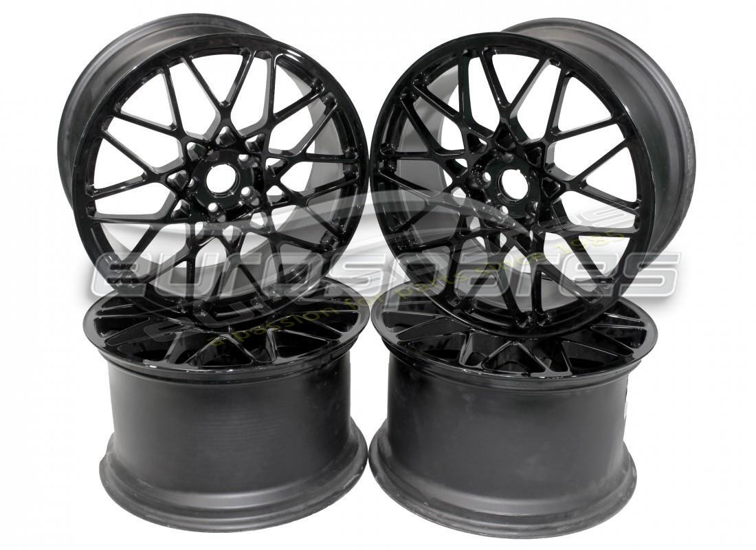 NEW (OTHER) LAMBORGHINI KIT CORDELIA SHINY BLACK RIMS. PART NUMBER 0R1400320 (1) new (other) lamborghini kit cordelia shiny black rims. part number 0r1400320 (1)