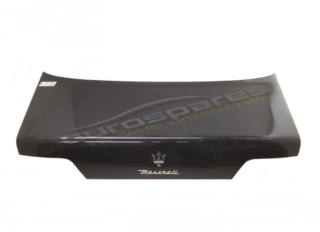 USED MASERATI LUGGAGE COMPARTMENT LID. PART NUMBER 374700100 (1) used maserati luggage compartment lid. part number 374700100 (1)