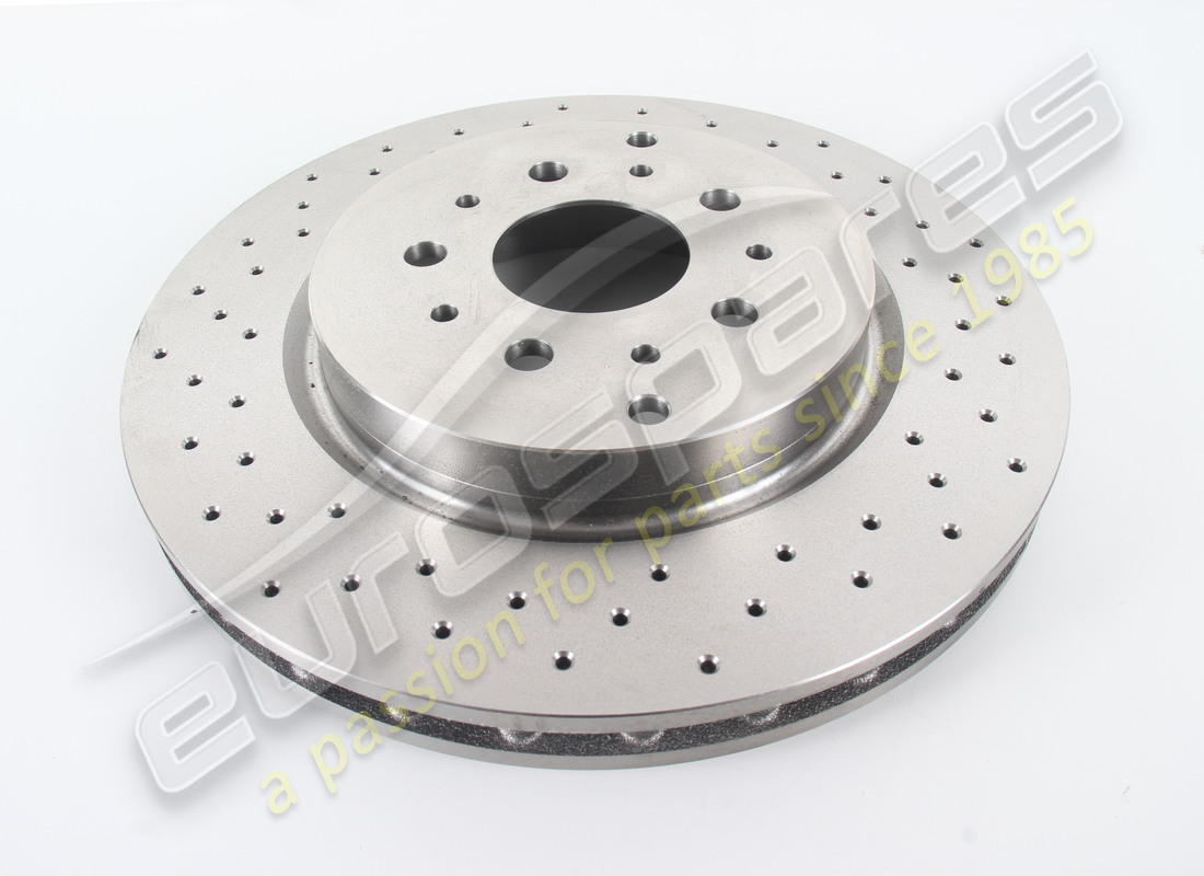 NEW Eurospares REAR BRAKE DISC, CROSS DRILLED . PART NUMBER 228411 (1)