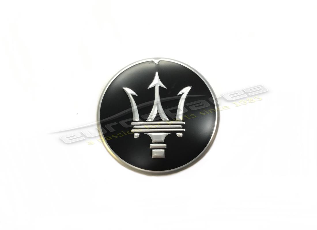 NEW MASERATI WHEEL BADGE BLACK MATT. PART NUMBER 670149987 (1) new maserati wheel badge black matt. part number 670149987 (1)