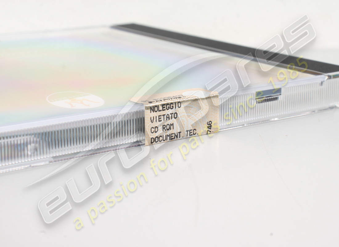 new maserati cd rom. part number 980001172 (2)