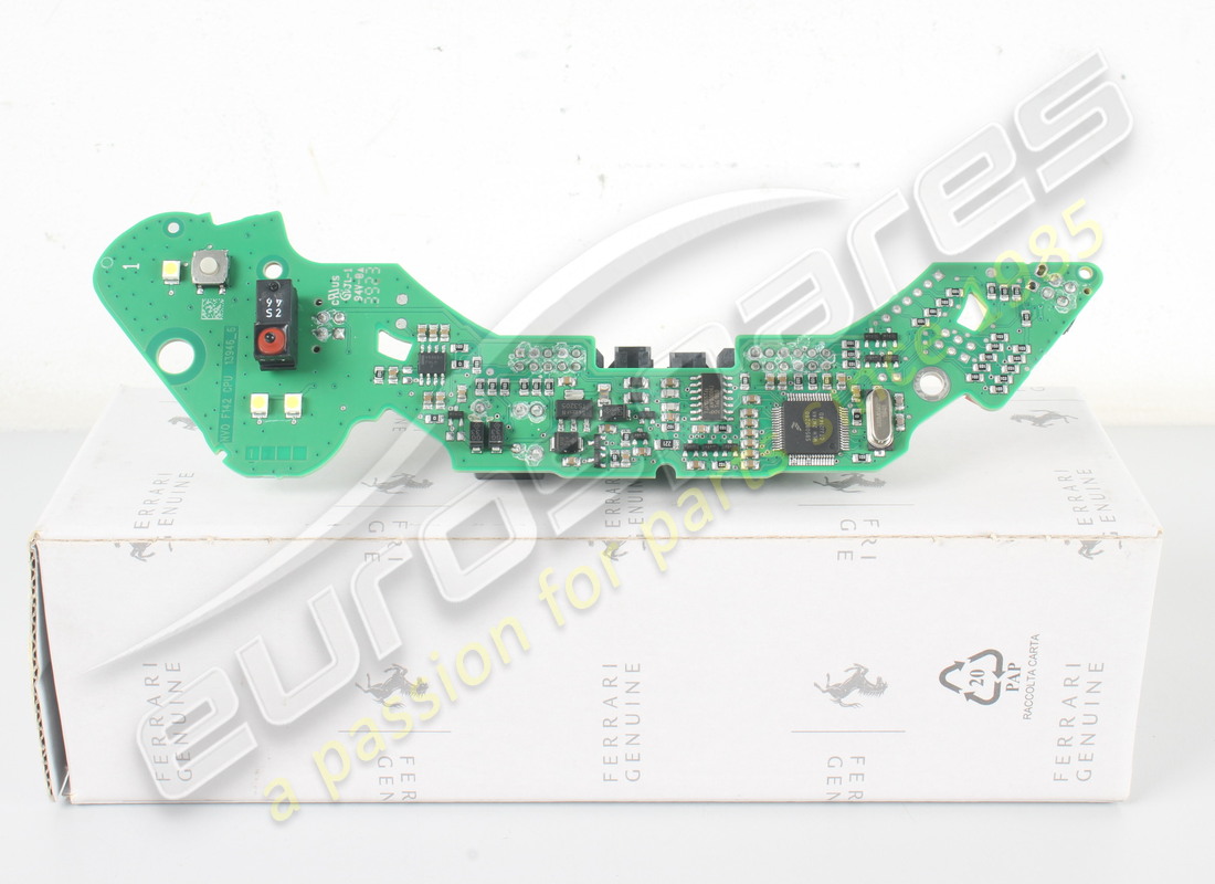 NEW FERRARI ELECTRONIC BOARD (TO BE FITTED BY MAIN DEALER ONLY). PART NUMBER 308322 (5) new ferrari electronic board (to be fitted by main dealer only). part number 308322 (5)