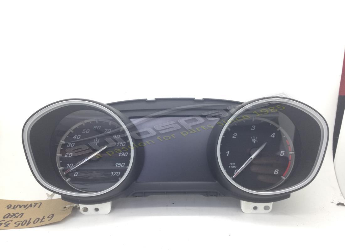 USED MASERATI INSTRUMENT PANEL UNIT. PART NUMBER 670105352 (1) used maserati instrument panel unit. part number 670105352 (1)