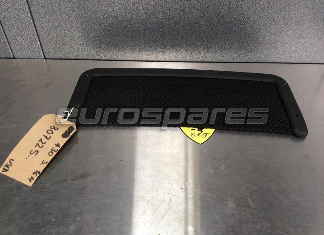 used ferrari net pocket on seat back. part number 807225.. (1)