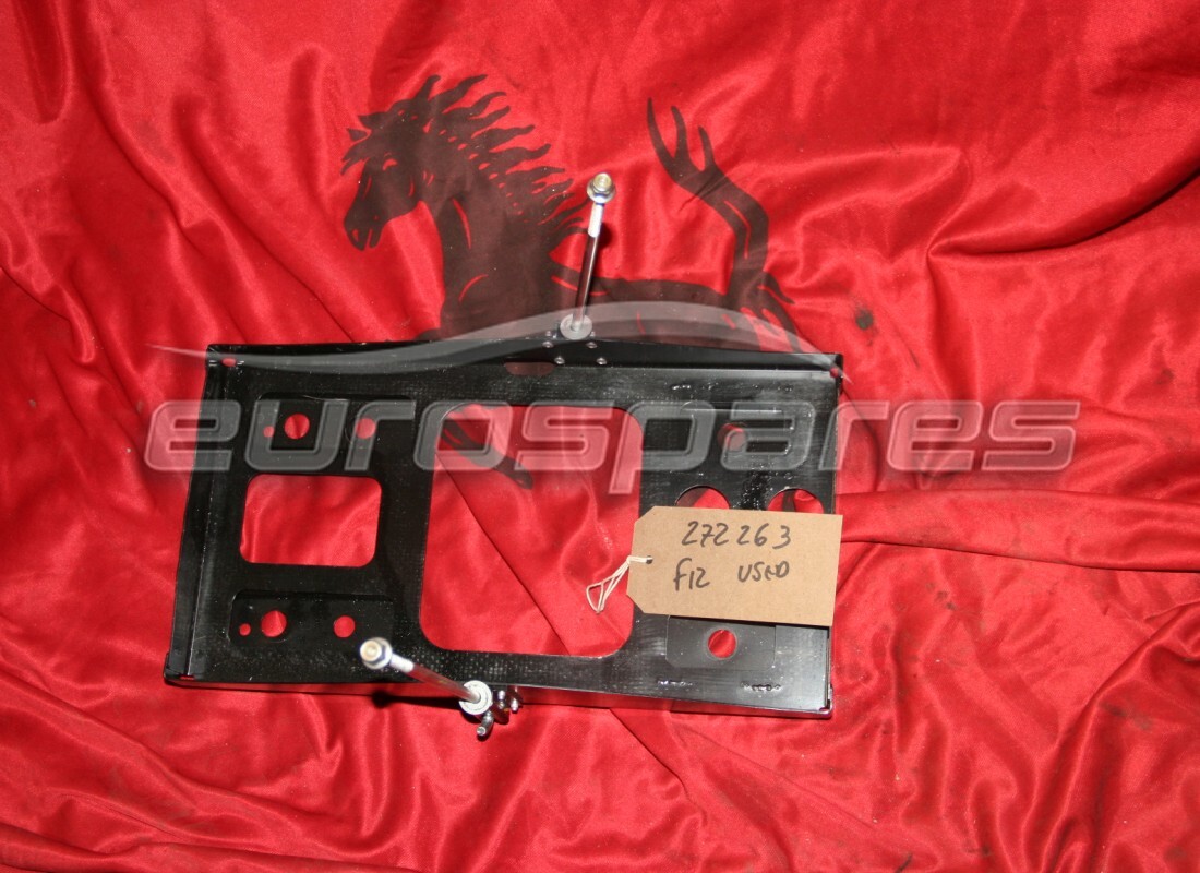 USED FERRARI BATTERY MOUNTING. PART NUMBER 272263 (1) used ferrari battery mounting. part number 272263 (1)