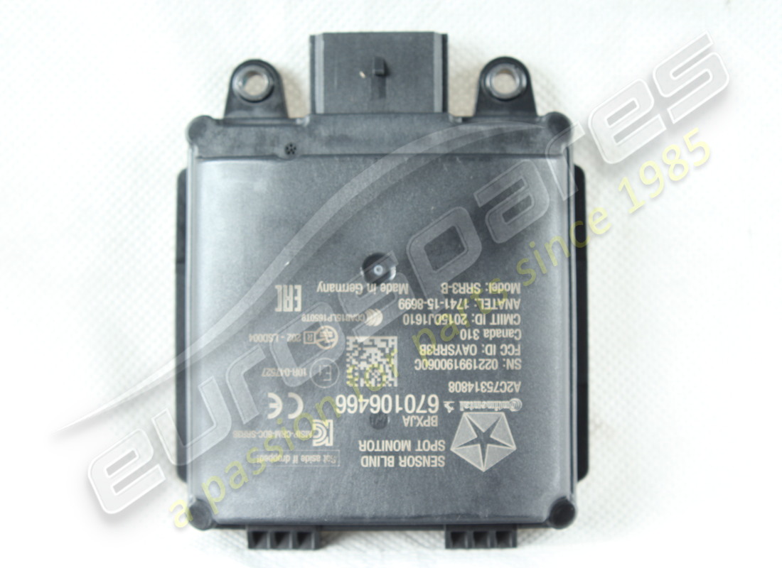 NEW MASERATI ECU BUY LBSS-LEFT BLIND SPOT. PART NUMBER 670106466 (3) new maserati ecu buy lbss-left blind spot. part number 670106466 (3)