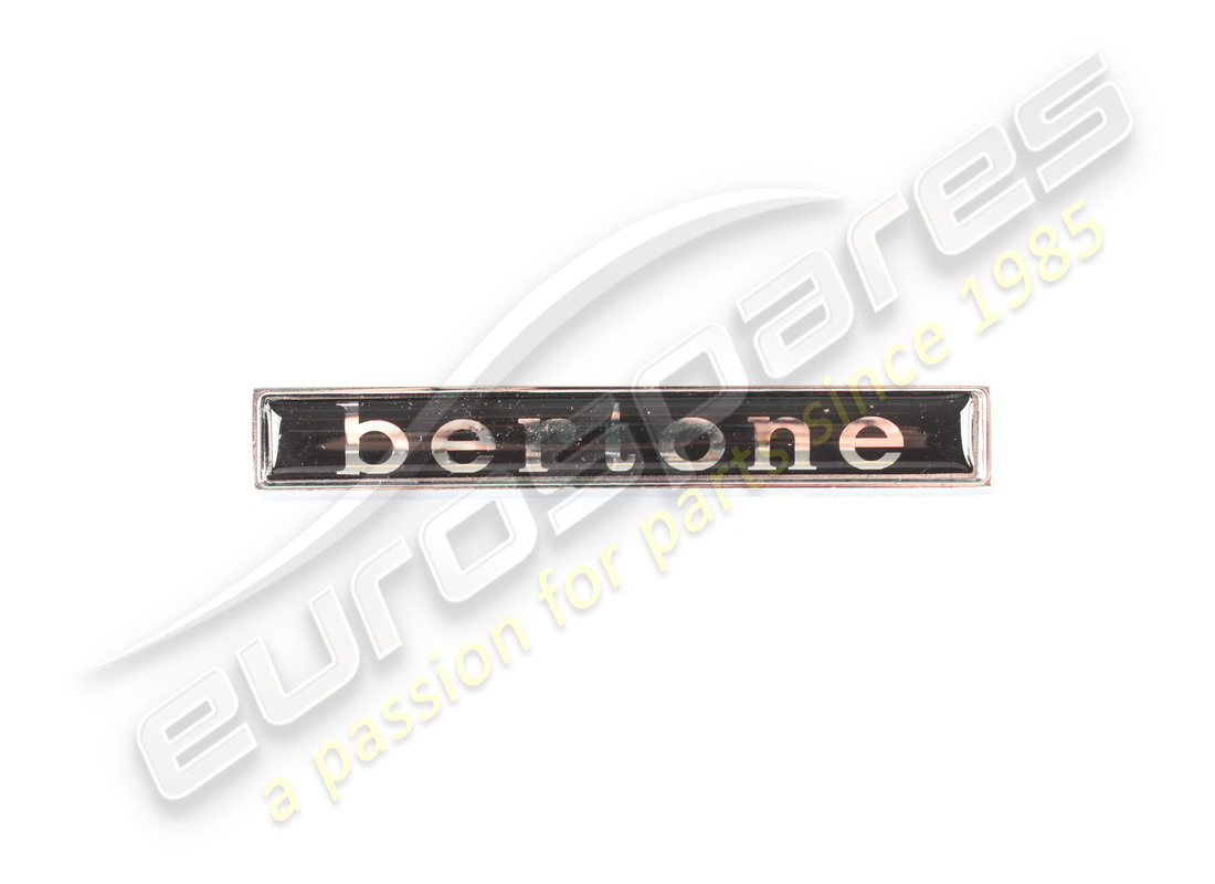 NEW LAMBORGHINI PLATE BERTONE FOR SIDE PART. PART NUMBER 006790060 (1) new lamborghini plate bertone for side part. part number 006790060 (1)