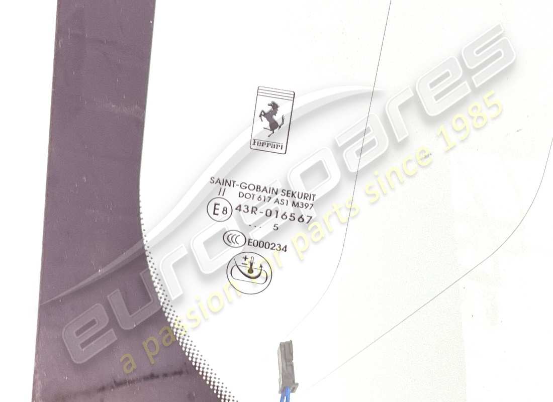 NEW FERRARI WINDSCREEN. PART NUMBER 84839800 (2) new ferrari windscreen. part number 84839800 (2)