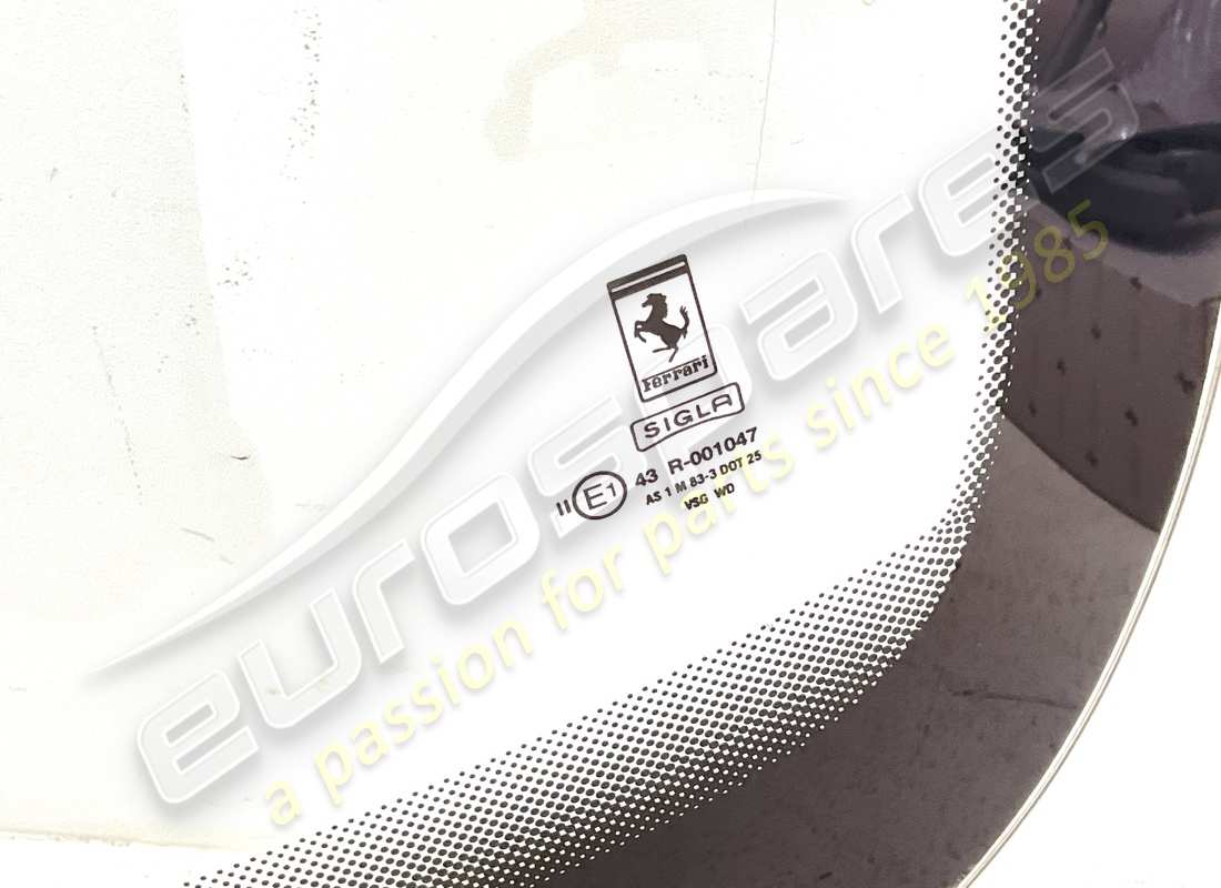 NEW FERRARI WINDSCREEN. PART NUMBER 66671700 (2) new ferrari windscreen. part number 66671700 (2)