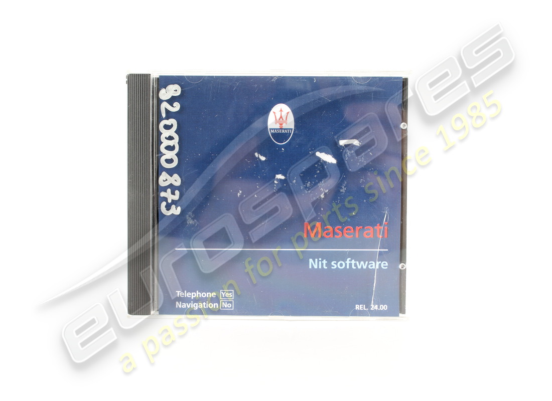 NEW MASERATI UP-DATE FOR NIT SOFTWARE. PART NUMBER 920000873 (1) new maserati up-date for nit software. part number 920000873 (1)