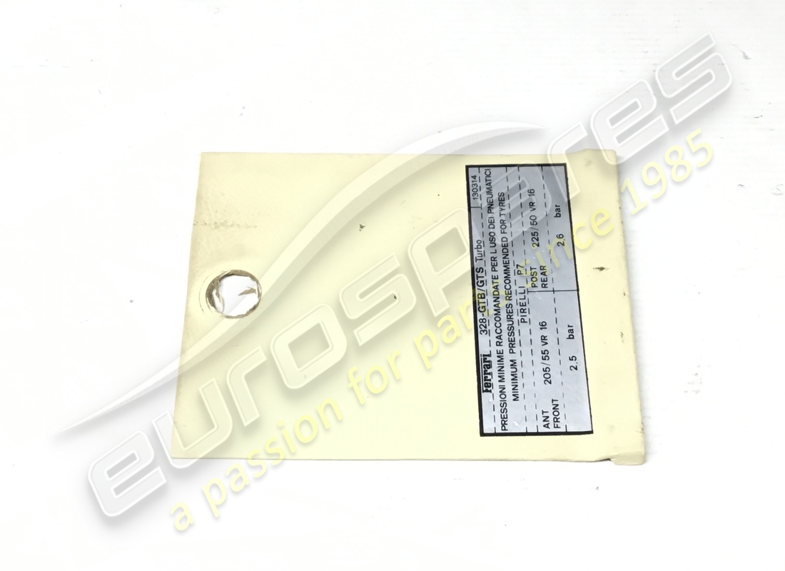 USED Ferrari INNER LID . PART NUMBER 62328500 (1)