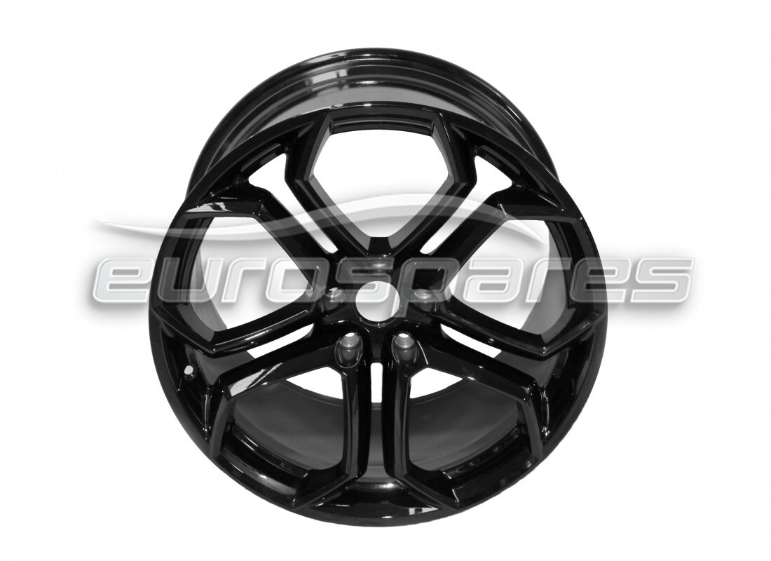 NEW LAMBORGHINI IPERIONE REAR WHEEL (SHINY BLACK). PART NUMBER 470601017P (1) new lamborghini iperione rear wheel (shiny black). part number 470601017p (1)