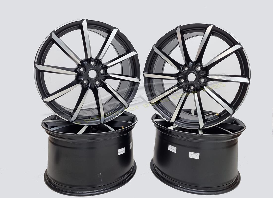 USED FERRARI SET OF DIAMOND-POLISHED, TWO. PART NUMBER 70004424 (1) used ferrari set of diamond-polished, two. part number 70004424 (1)