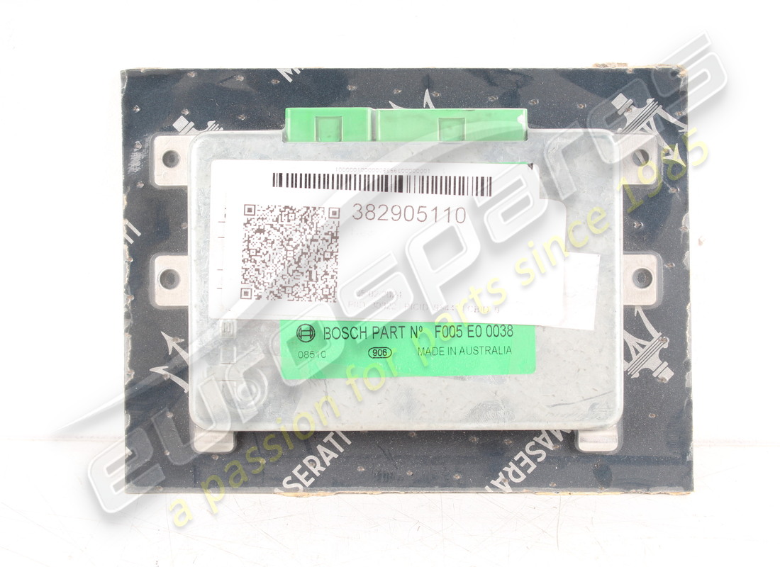 NEW MASERATI AUTOM. GEARBOX SAFETY ECU. PART NUMBER 382905110 (1) new maserati autom. gearbox safety ecu. part number 382905110 (1)