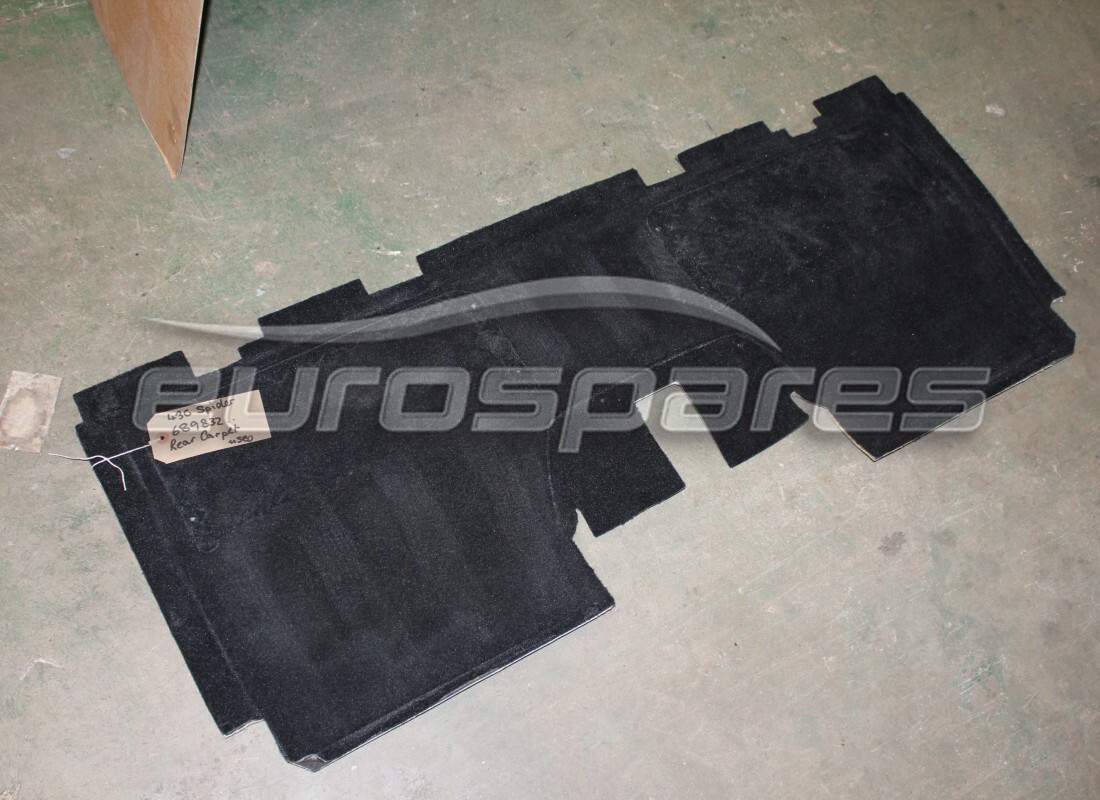 used ferrari complete rear mat. part number 689832.. (1)