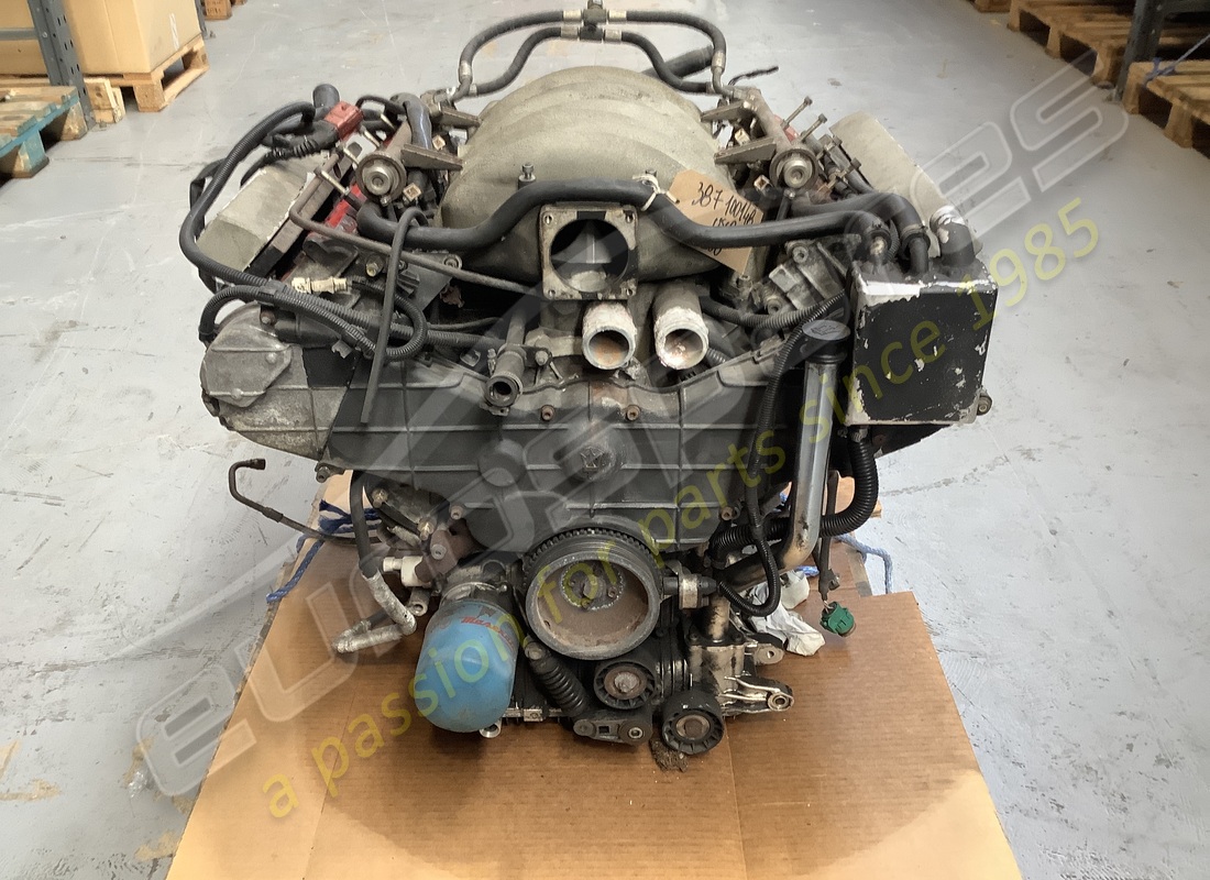 USED MASERATI GT ENGINE. PART NUMBER 387100148 (2) used maserati gt engine. part number 387100148 (2)