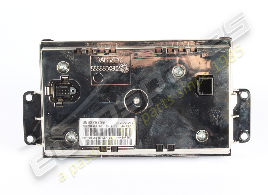 USED MASERATI DISPLAY NIT M145. PART NUMBER 226830 (2) used maserati display nit m145. part number 226830 (2)