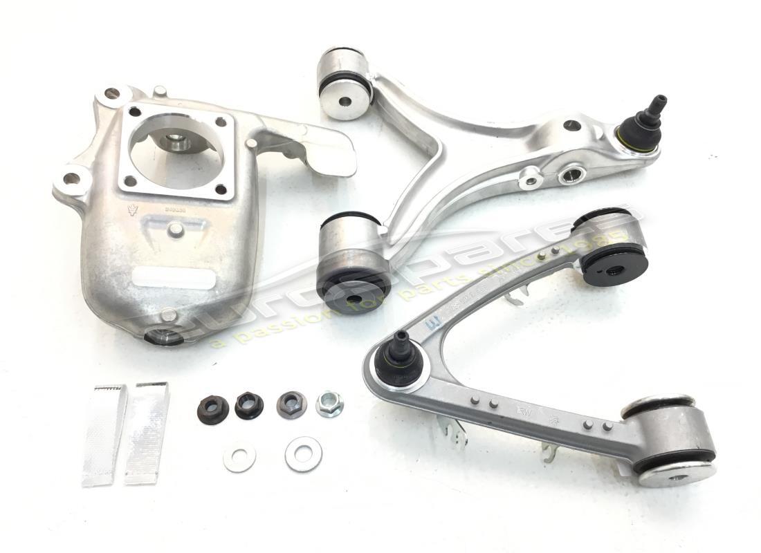 NEW MASERATI RH FRONT SUSPENSION KIT. PART NUMBER 980139891 (1) new maserati rh front suspension kit. part number 980139891 (1)