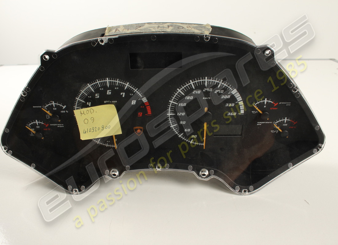 USED Lamborghini INSTRUMENT PANEL . PART NUMBER 410920900 (1)