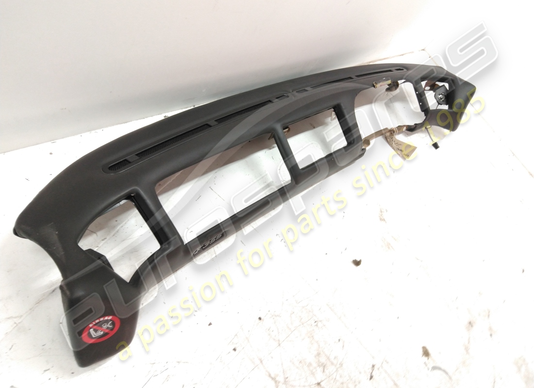 used ferrari upholstered dashboard upper framework. part number 648847.. (3)