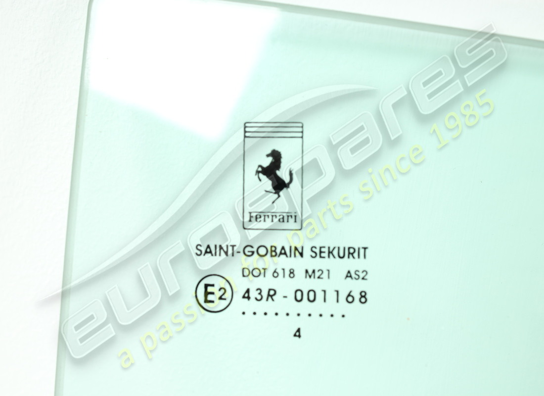 new ferrari rh side glass. part number 68040400 (2)