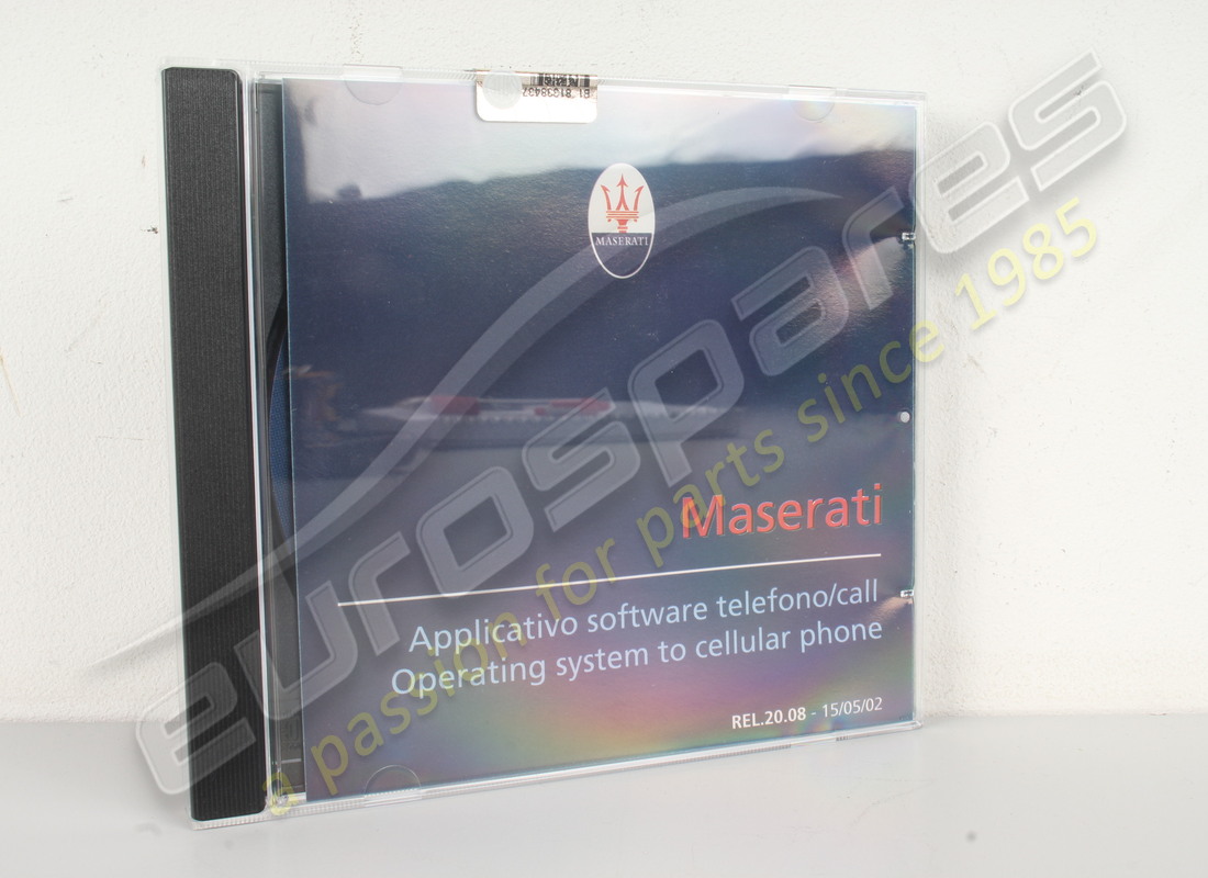 new maserati cd rom. part number 980001172 (1)