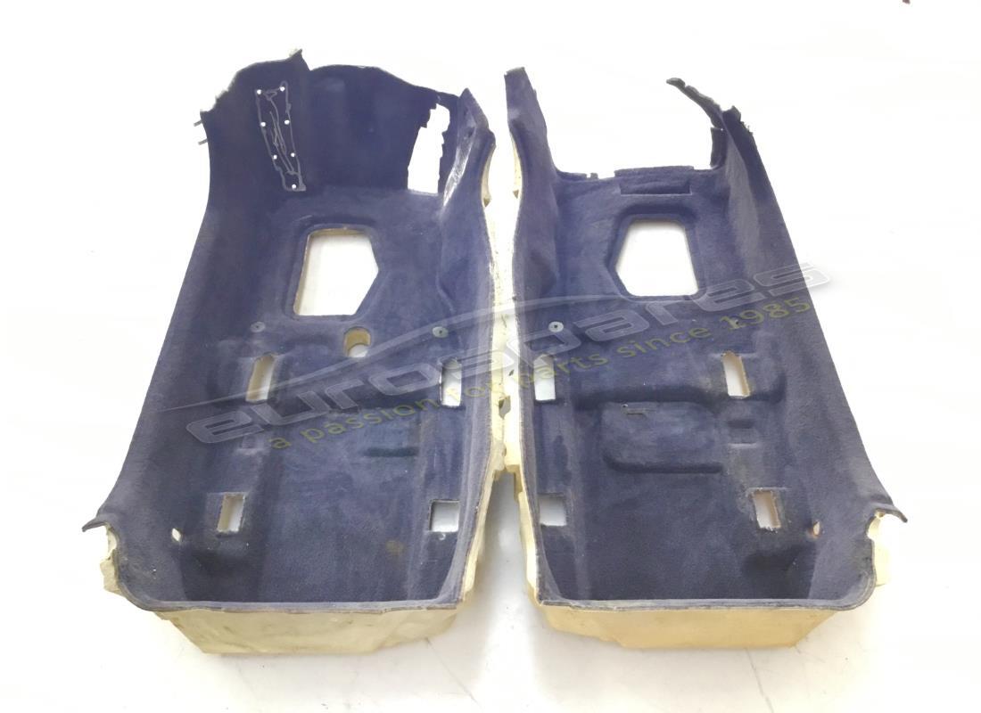 USED Ferrari LHD BLACK MAIN CARPET SET (IN BLUE) . PART NUMBER 857556998 (1)