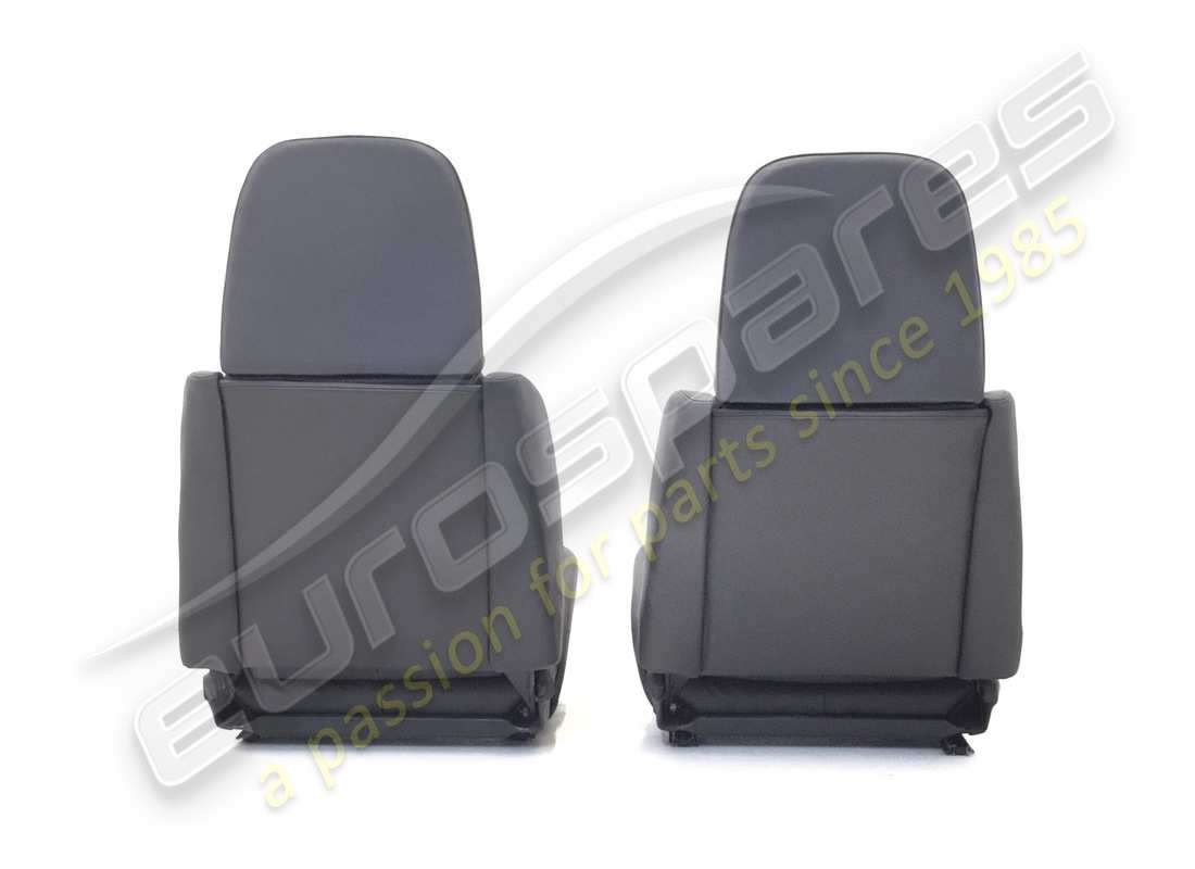 RECONDITIONED EUROSPARES PAIR BLACK SEATS (TESTAROSSA). PART NUMBER EAP1227215 (7) reconditioned eurospares pair black seats (testarossa). part number eap1227215 (7)