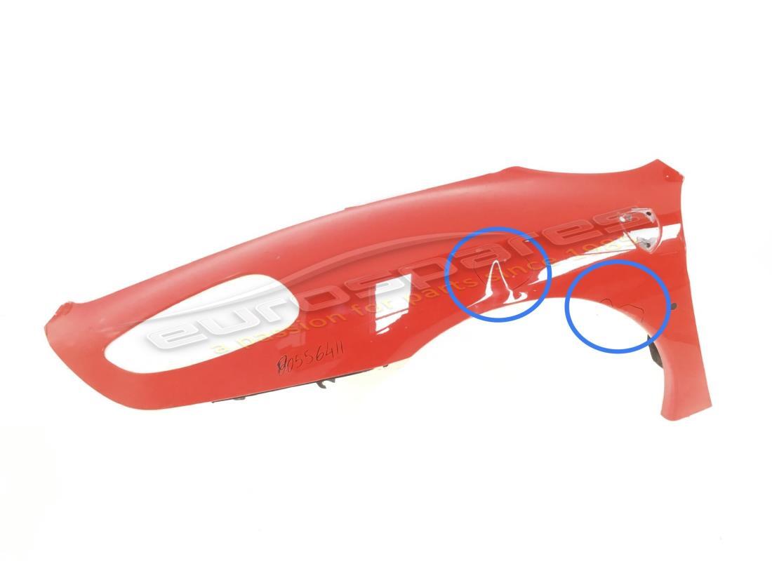 used ferrari complete lh front fender. part number 80556411 (1)