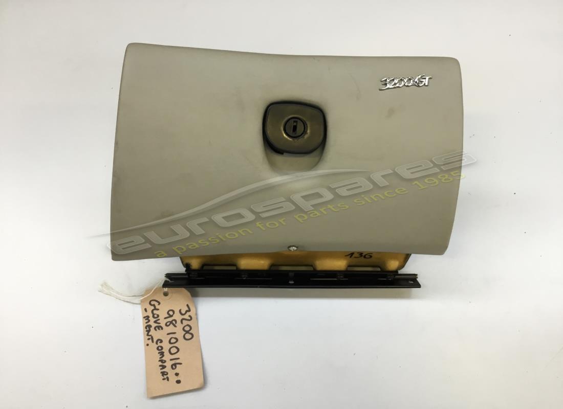 USED Maserati GLOVE COMPARTMENT ASSEMBLY . PART NUMBER 9810016.. (1)