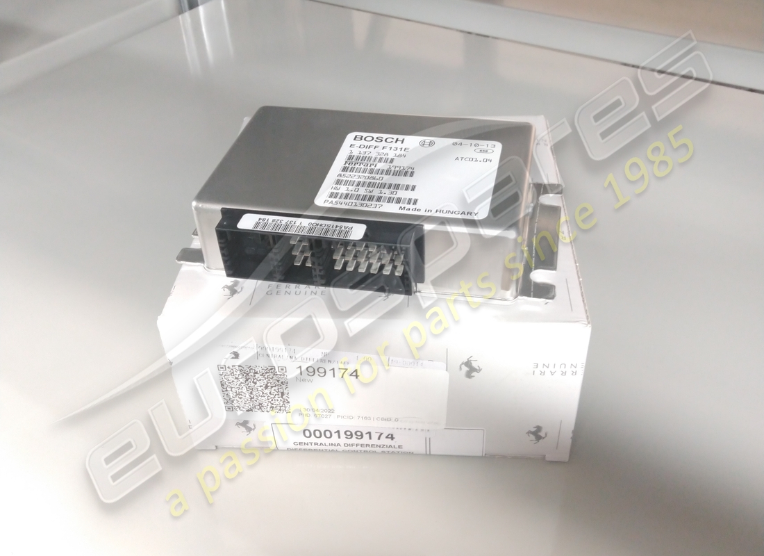 NEW Ferrari DIFFERENTIAL CONTROL STATION (MAIN DEALER ONLY) . PART NUMBER 199174 (1)
