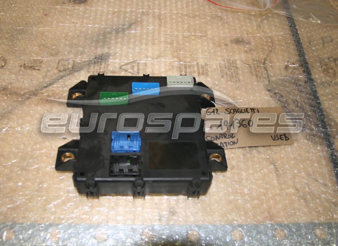 USED Ferrari TRUNK BOTTOM CONTROL STATION . PART NUMBER 191360 (1)