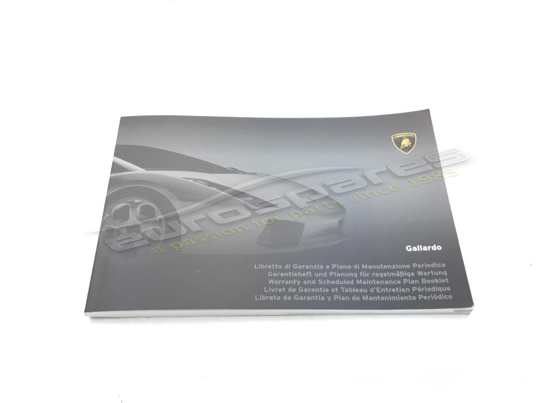 new lamborghini service book. part number 400012005s (1)