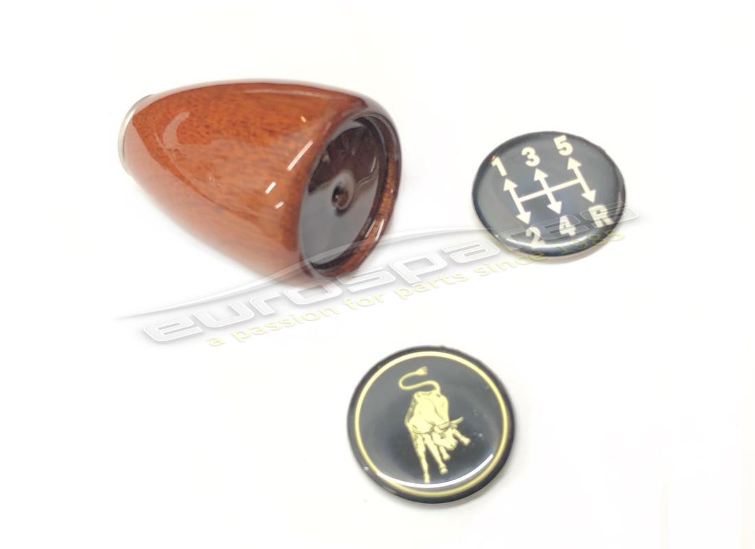 NEW LAMBORGHINI MIURA WOOD GEAR KNOB KIT. PART NUMBER 0R1050002 (1) new lamborghini miura wood gear knob kit. part number 0r1050002 (1)