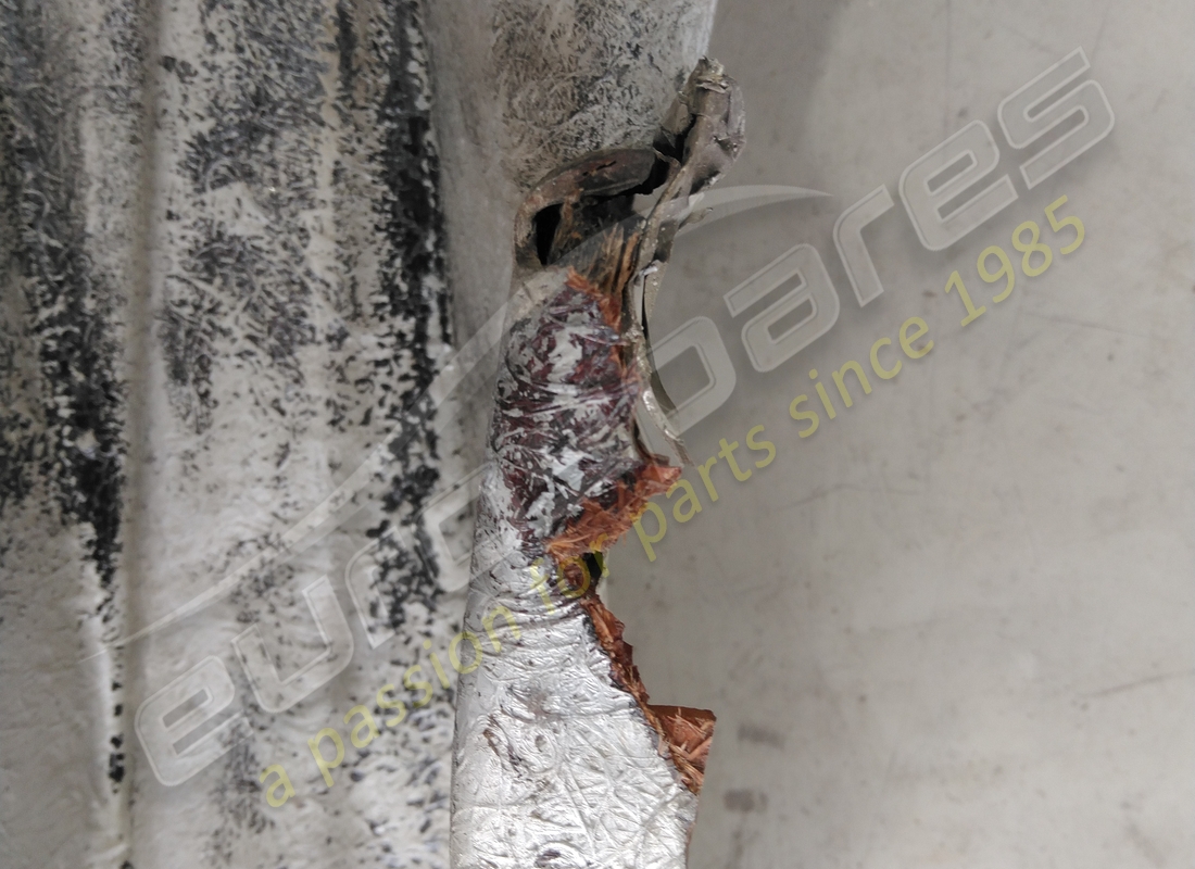 DAMAGED FERRARI TUNNEL INSULATION. PART NUMBER 64699400 (4) damaged ferrari tunnel insulation. part number 64699400 (4)