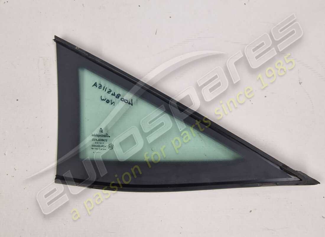 NEW LAMBORGHINI TRIANGLE WINDOW. PART NUMBER 400845115A (2) new lamborghini triangle window. part number 400845115a (2)