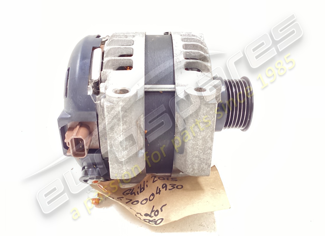 USED MASERATI ALTERNATOR. PART NUMBER 670004930 (4) used maserati alternator. part number 670004930 (4)