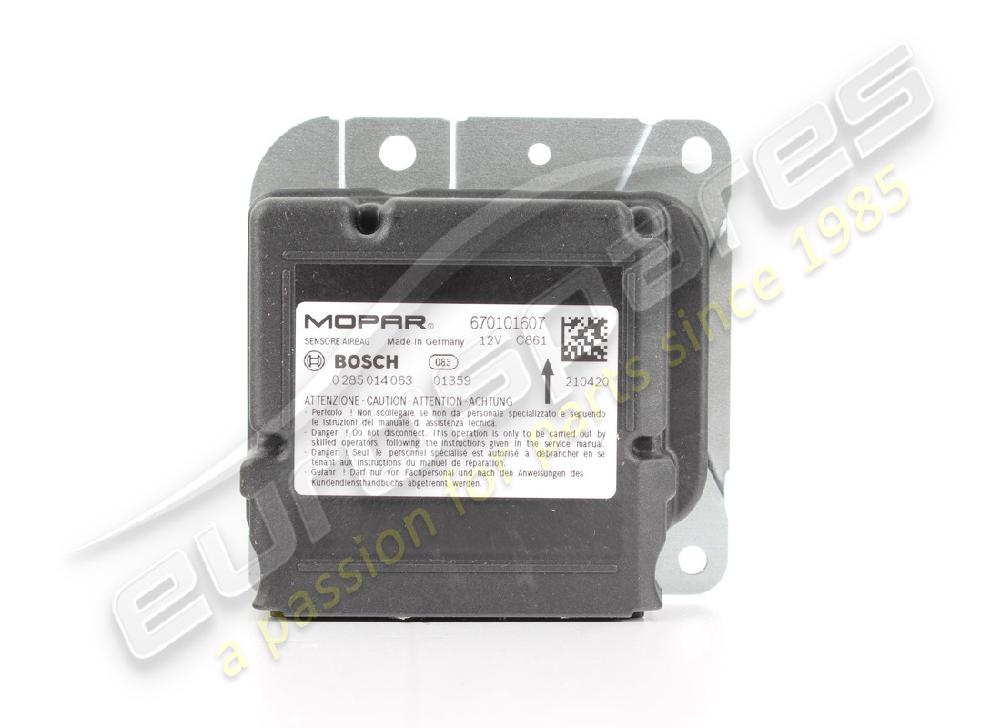 NEW MASERATI AIR BAG ECU. PART NUMBER 670101607 (1) new maserati air bag ecu. part number 670101607 (1)