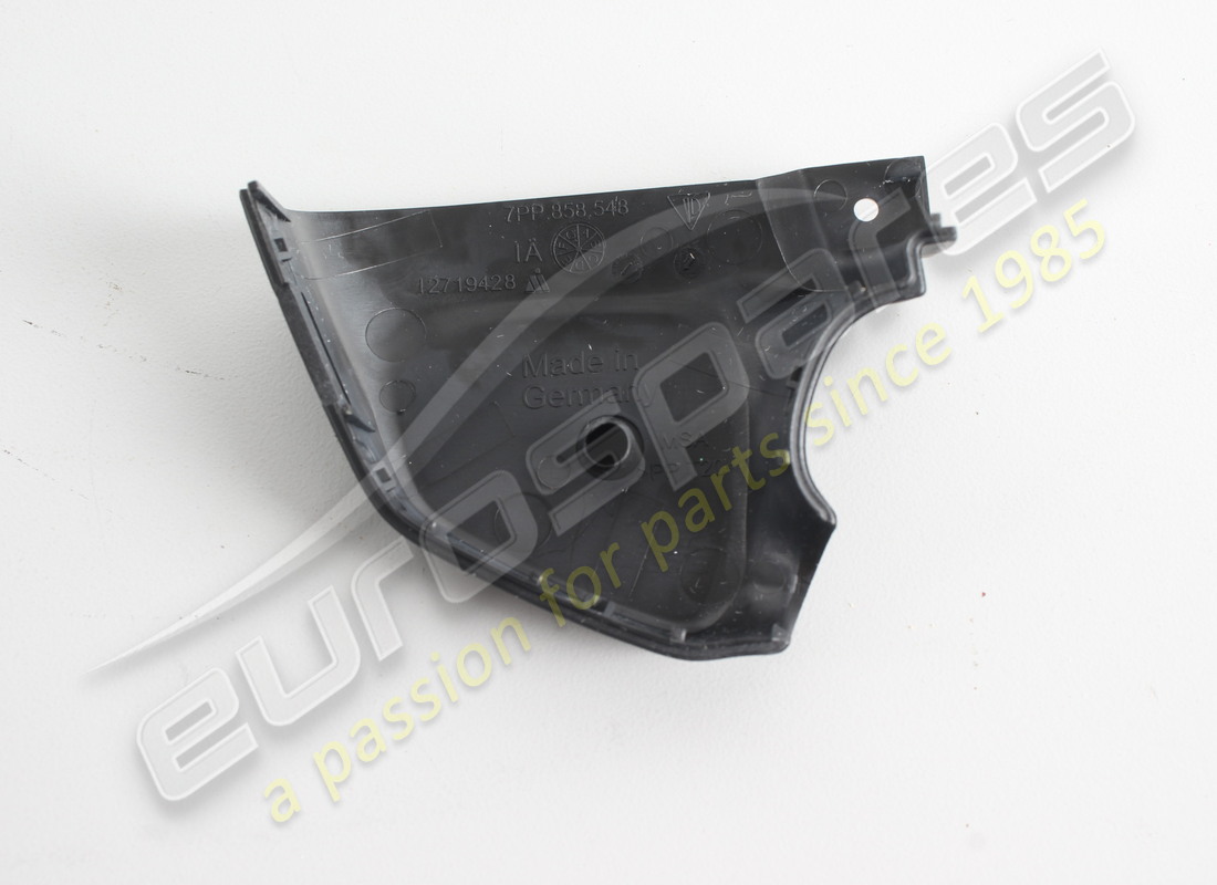 NEW PORSCHE CAP RIGHT - REAR VIEW MIRROR INNER SATIN BLACK. PART NUMBER 7PP8585481E0 (2) new porsche cap right - rear view mirror inner satin black. part number 7pp8585481e0 (2)