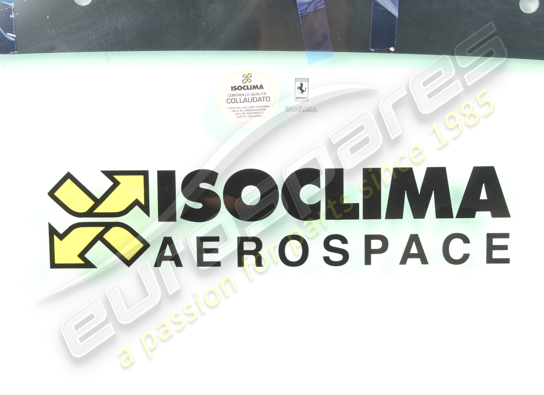 NEW FERRARI GLASS FOR REAR HOOD BONNET. PART NUMBER 67404300 (2) new ferrari glass for rear hood bonnet. part number 67404300 (2)